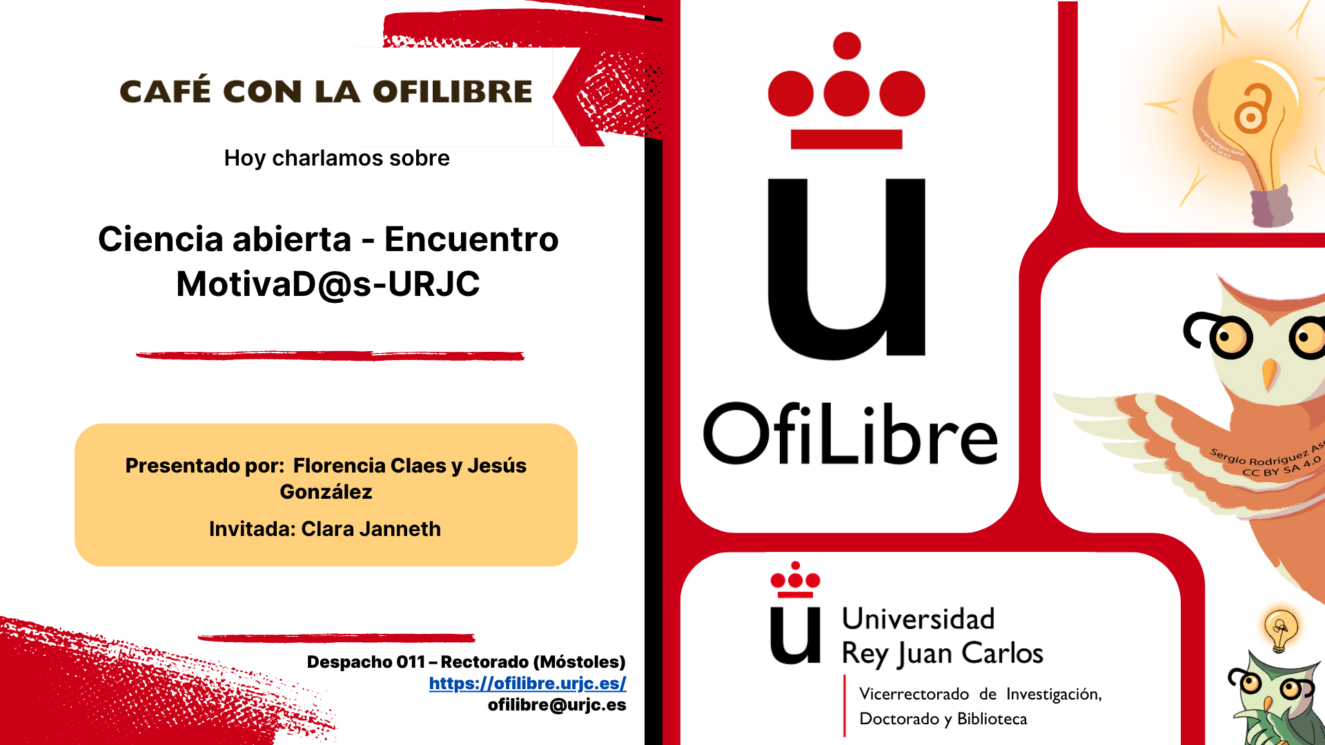 Ciencia abierta y el encuentro de MOTIVAD@S-URJC